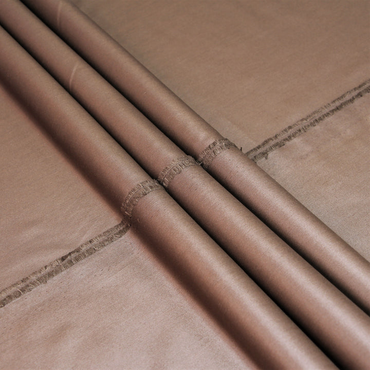 Shiny Toyobo Reddish Brown Color - Galaxy Apparel clothing shops