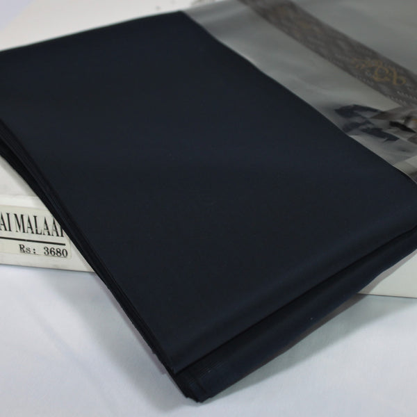 Zain Jee Cotton Navy Blue Dark Colour - THAI MALAI - Galaxy Apparel clothing shops