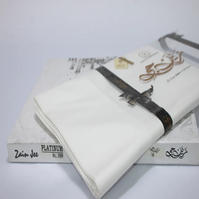 Zain Jee Cotton [PLATINUM] Off White - Galaxy Apparel clothing shops